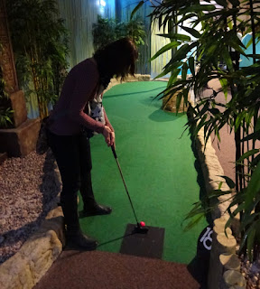 Paradise Island Adventure Golf course at Valley Centertainment in Sheffield