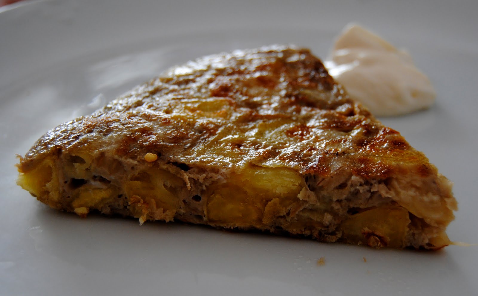 Tortilla de Berenjenas y Patatas. Receta Asopaipas. Recetas de Cocina