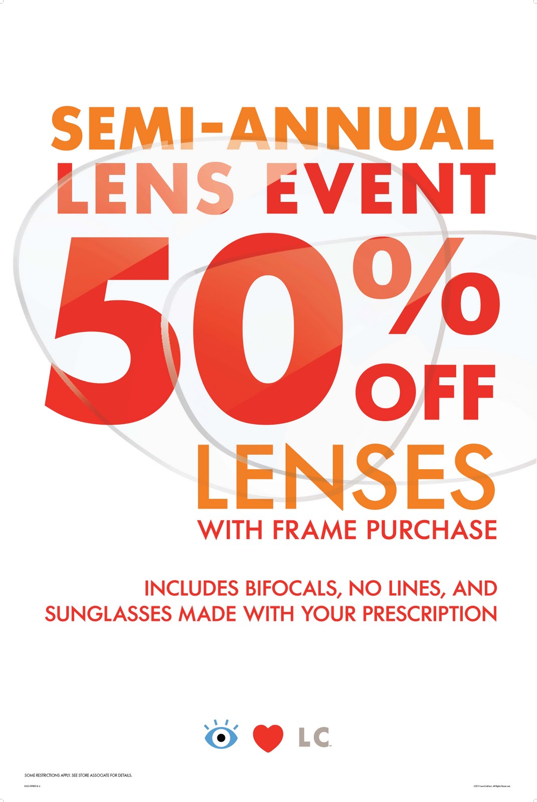 Lenscrafters 50 Off Coupon