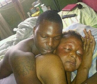 UNBELIEVABLE Photo: What Is This Guy Doing With This Old Mama?