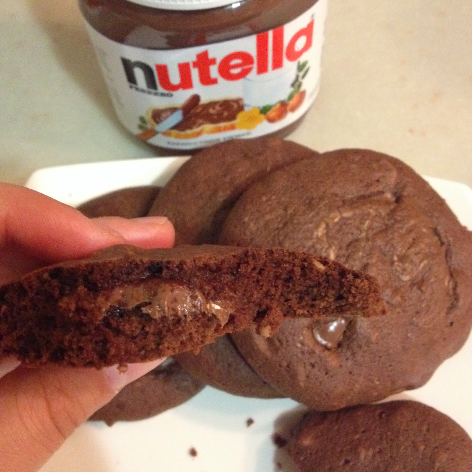 Nutellalı Kurabiye / Nutella Cookies