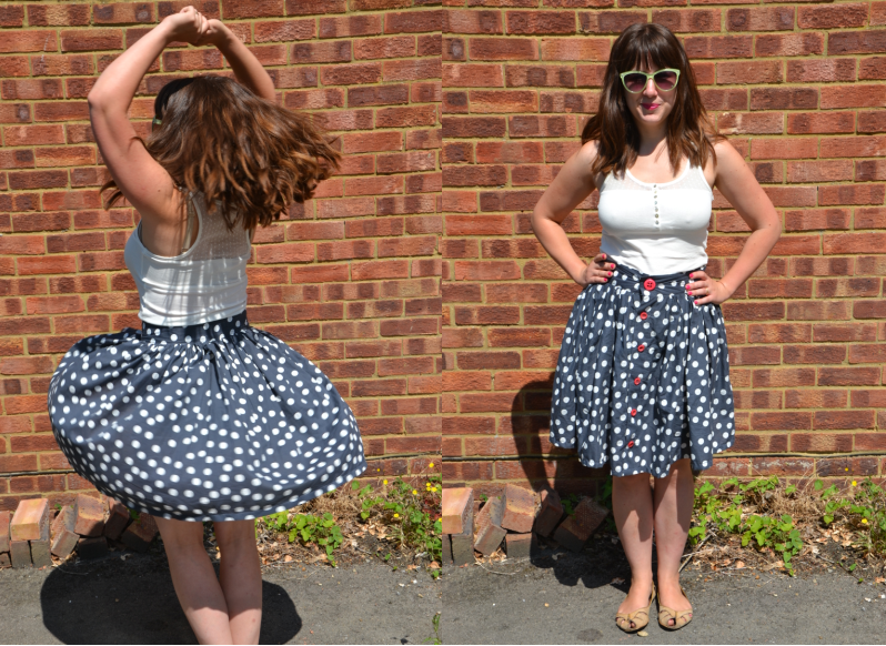 Tadpegs Spotty Picnic Blanket Skirt