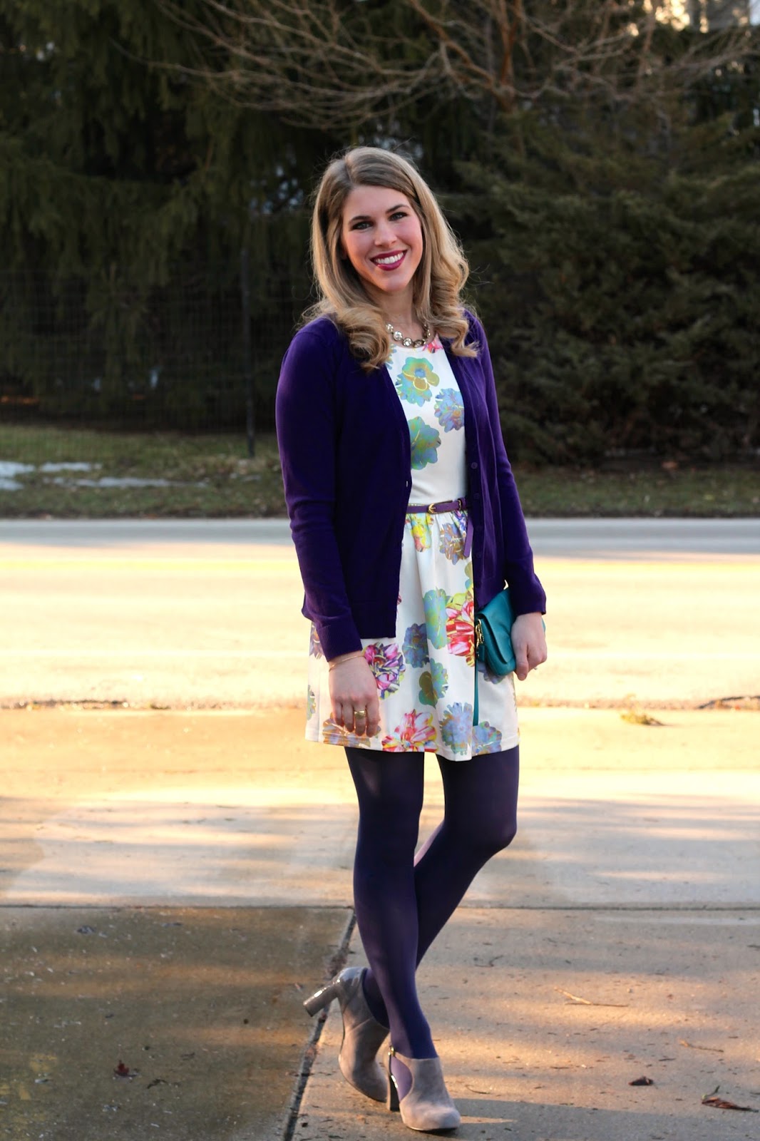 Confident Twosday Floral Dress 2 Ways & Giveaway I do deClaire