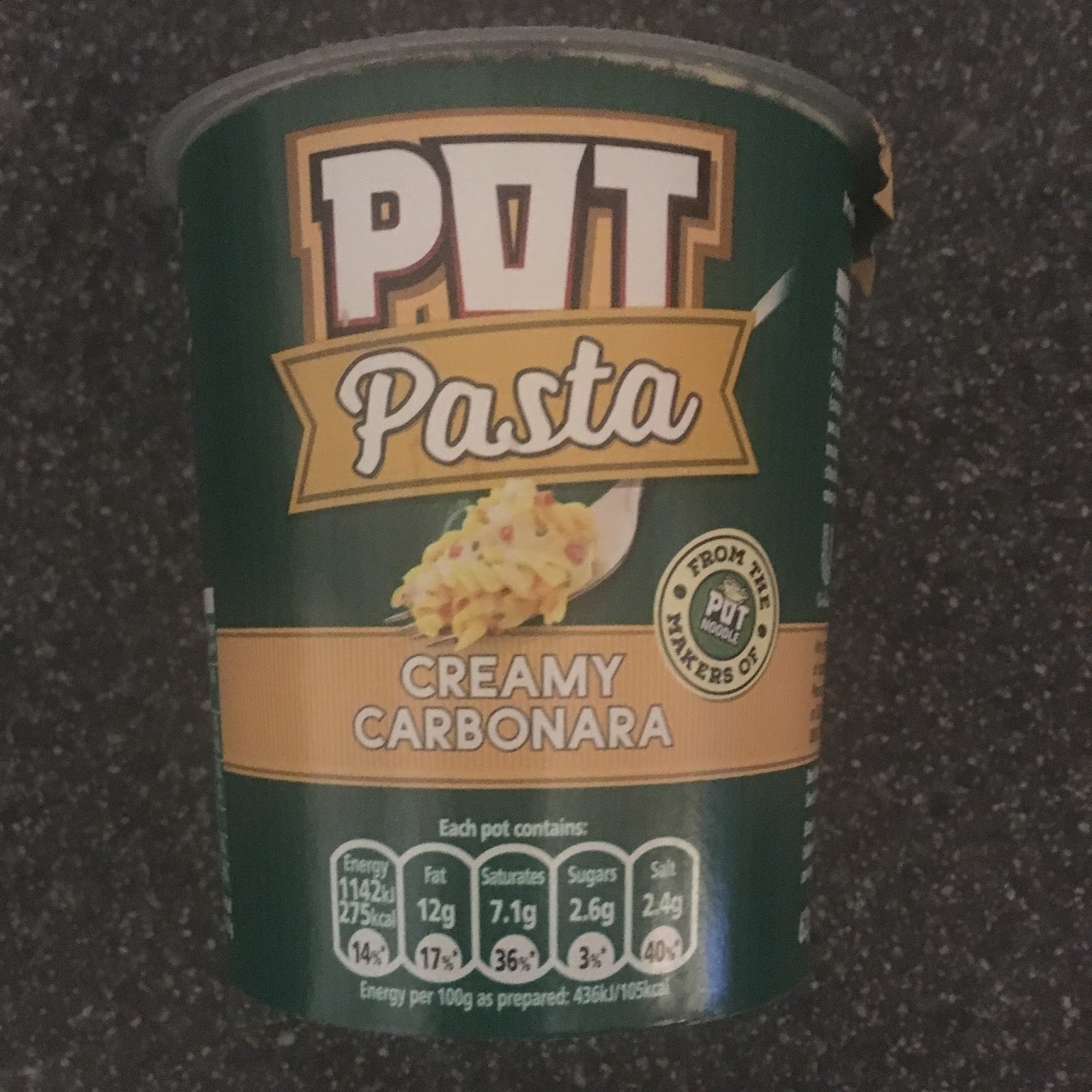 A Review A Day Today's Review Pot Pasta Carbonara