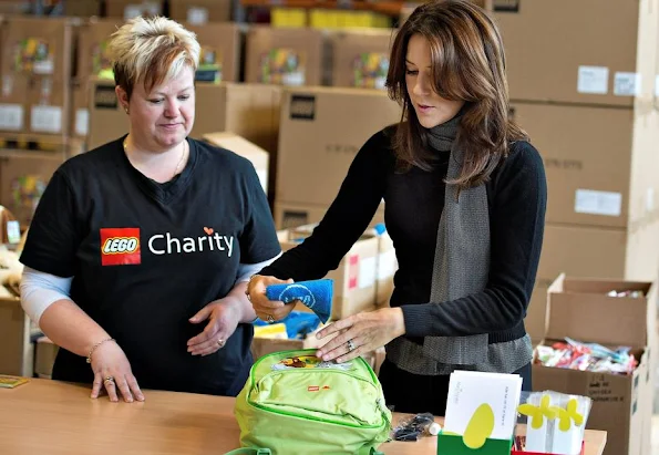 Princess Mary attend the events of LEGO for Mary Foundation