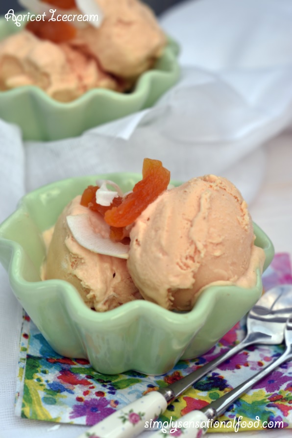 Apricot Ice cream simply.food