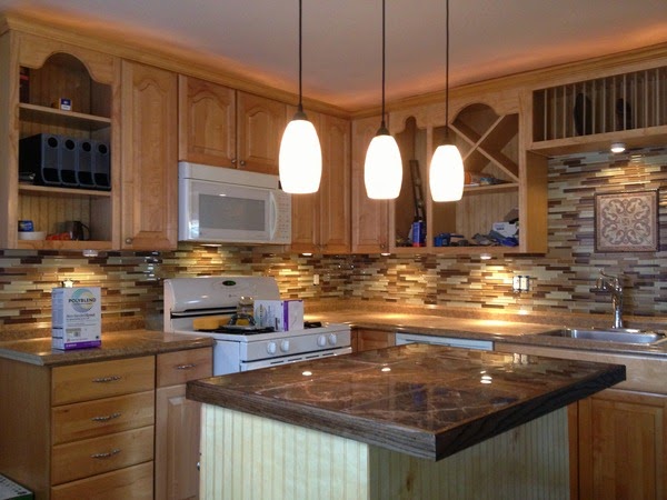 Paint walls with rags