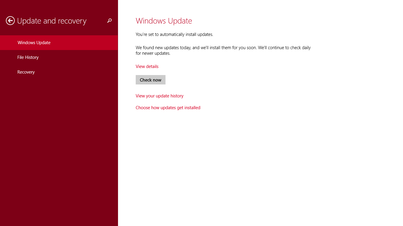 Install windows update. Install windows update