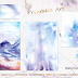 Abstract Valley Landscape Watercolor Painting