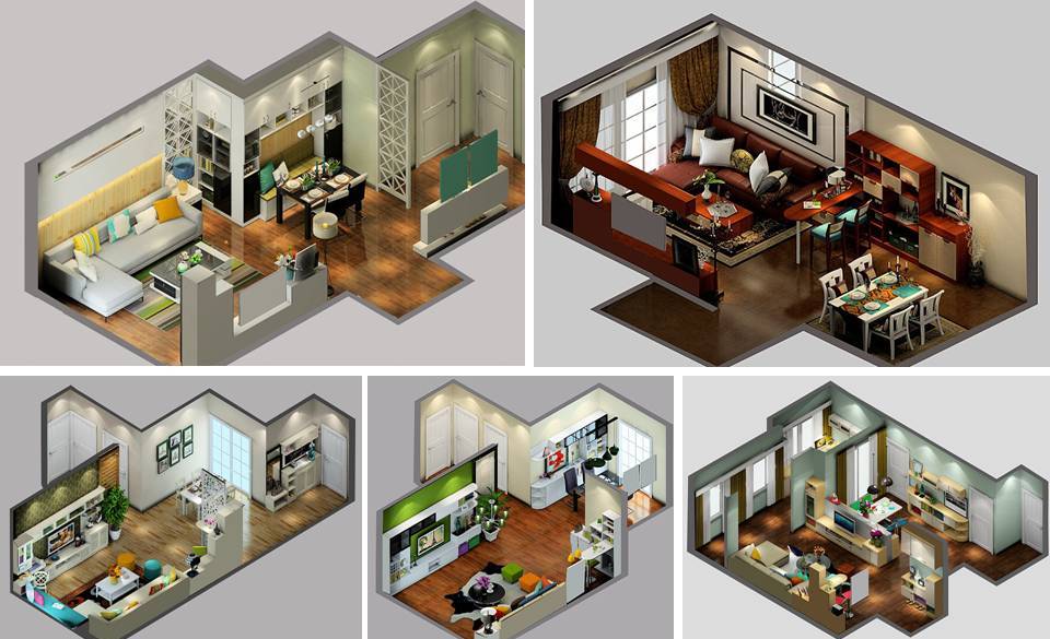 35 Sky View 4D American House Plan Styles Decor Units