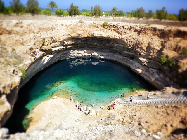 Bimmah Sinkhole,Oman Bimmah Sinkhole,Oman