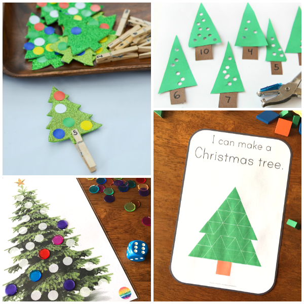 50+ TREMENDOUS CHRISTMAS TREE CRAFTS + ACTIVITIES | you clever monkey