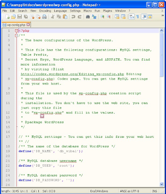 install wordpress di localhost install wordpress di localhost
