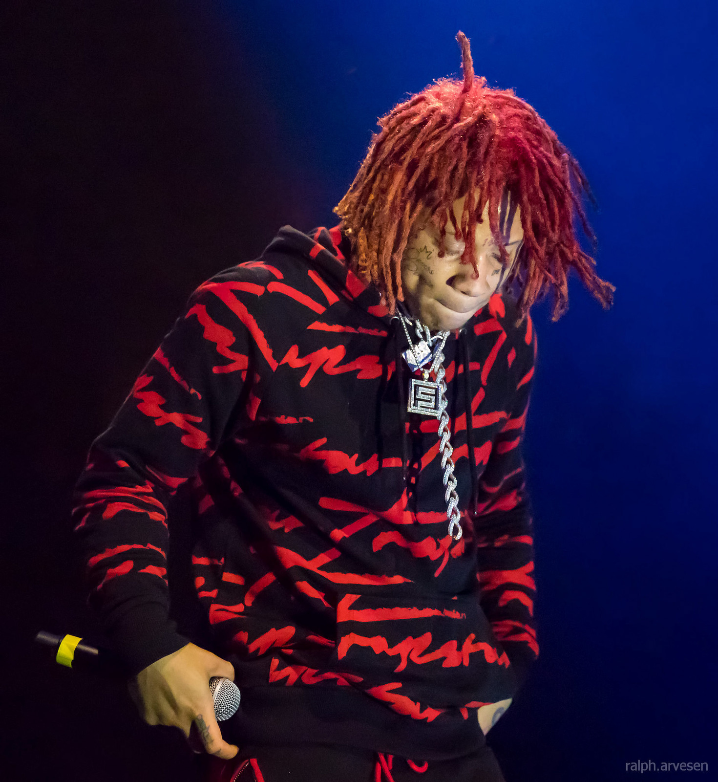 Trippie Redd Performing At The ACL Live Moody Theater In Austin Texas.