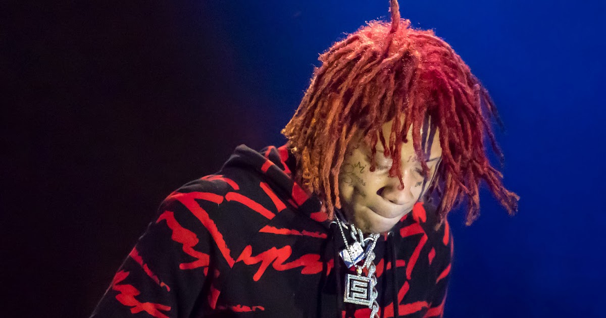 Trippie Redd performing at the ACL Live Moody Theater in Austin, Texas