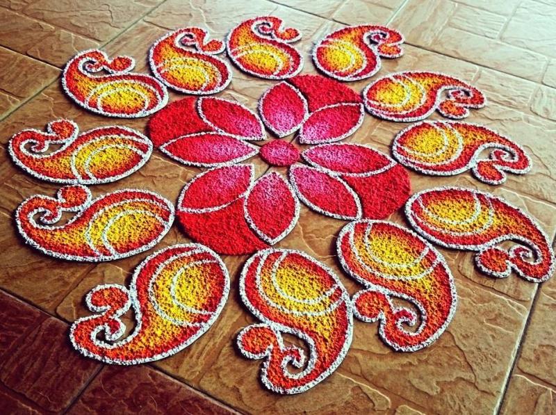 25 Beautiful Rangoli Designs For Diwali 2018