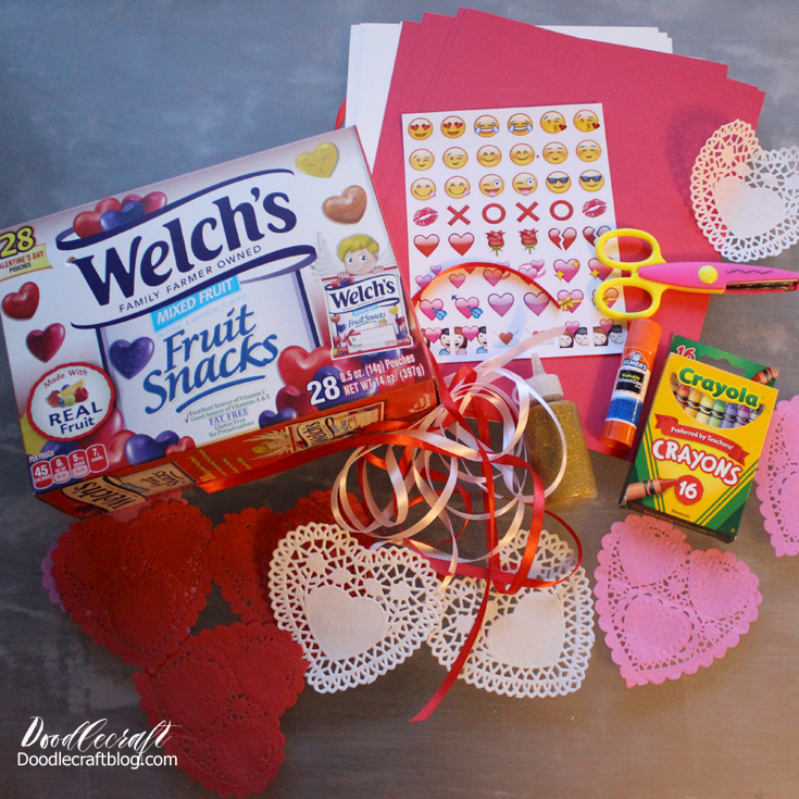 Welch's Fruit Snacks and Handmade Valentine's!
