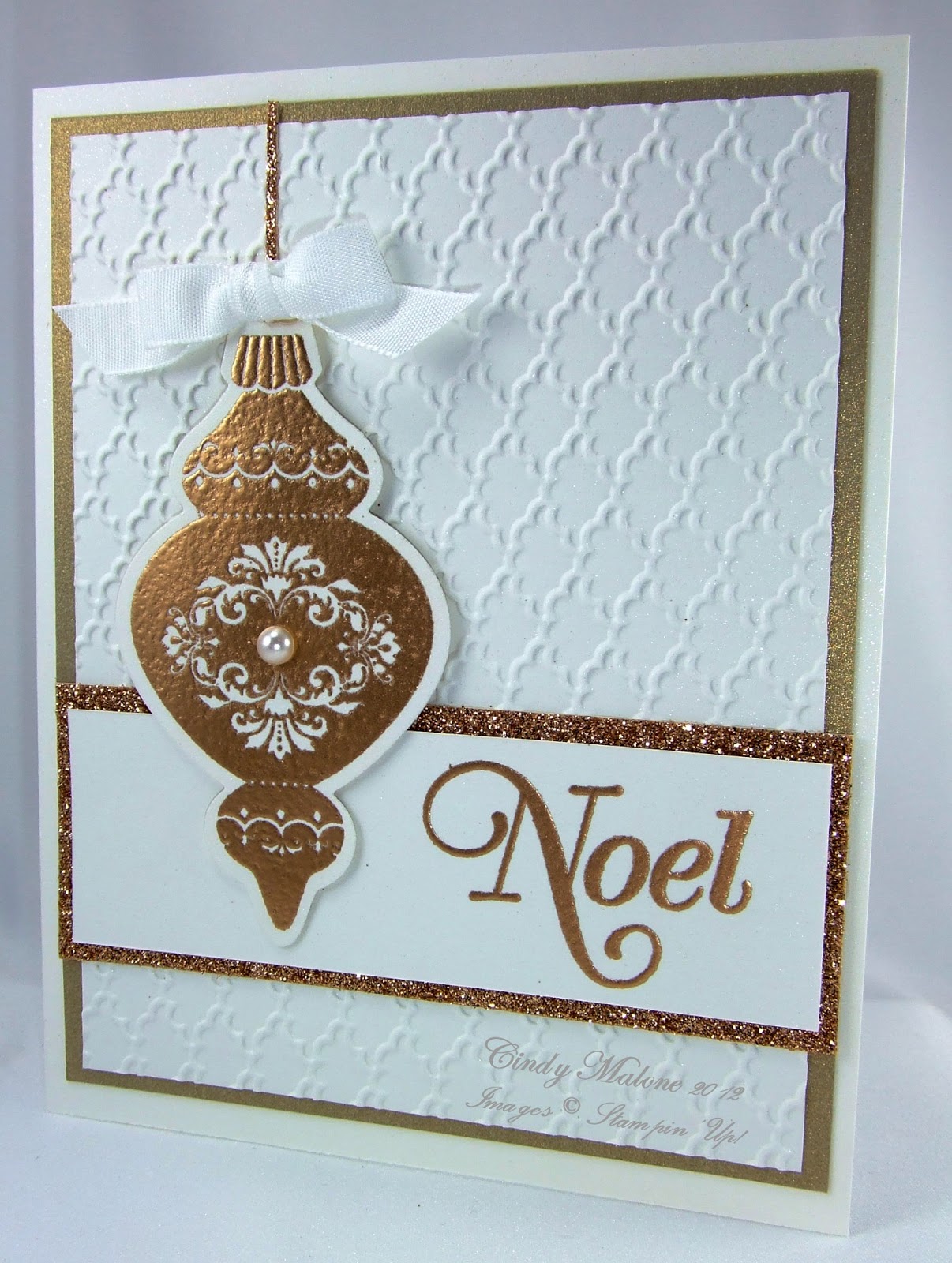 Discover Stamping Elegant Ornament