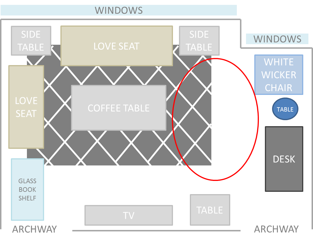 Cup Half Full Living Room Plans