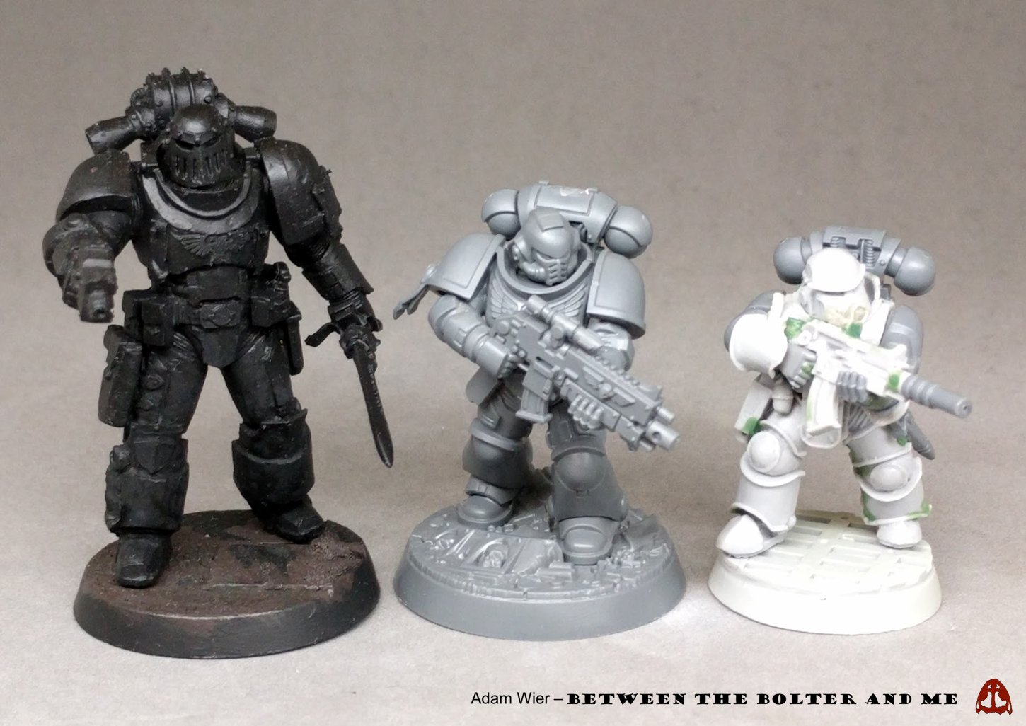 Space Marine Size Chart