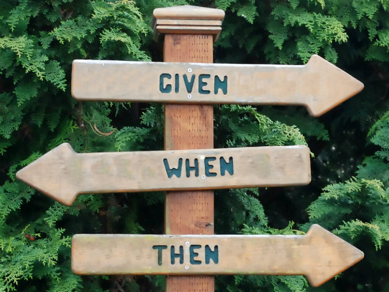 Diary Of A QA Traveller Choice Between Given When Then