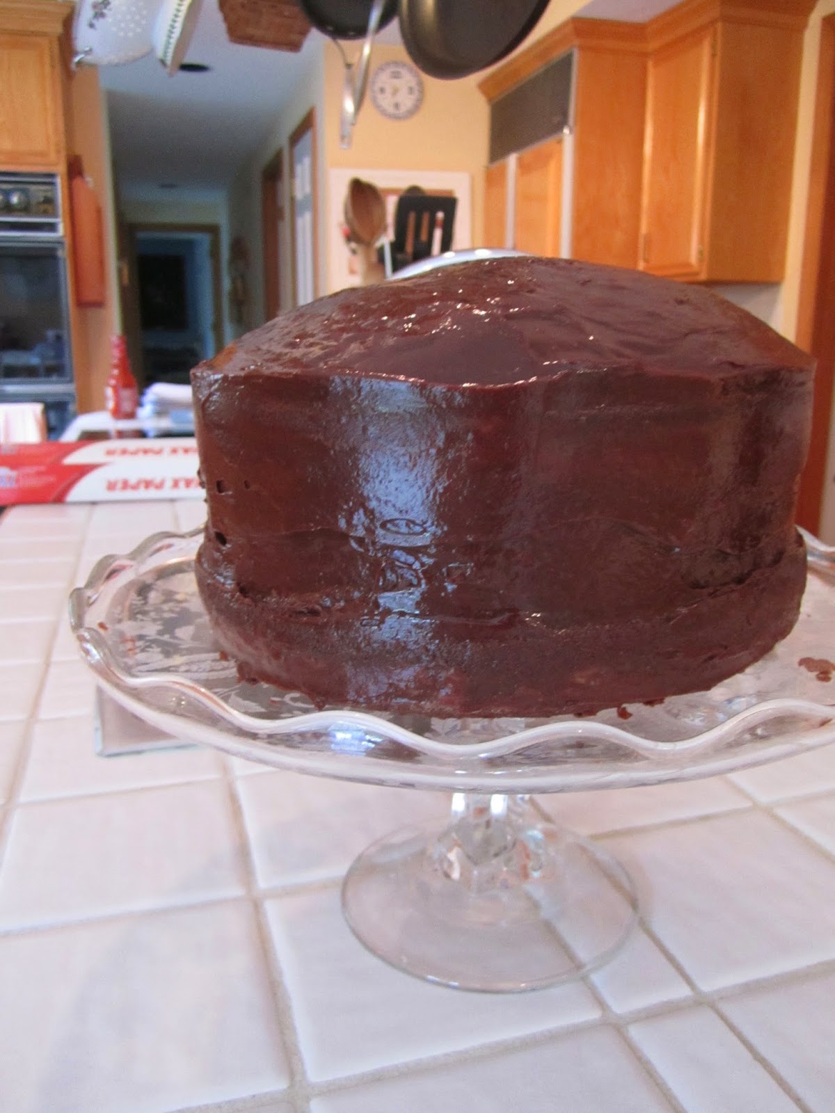 Southern Living's Sinful Chocolate Peanut Butter Mousse Cake