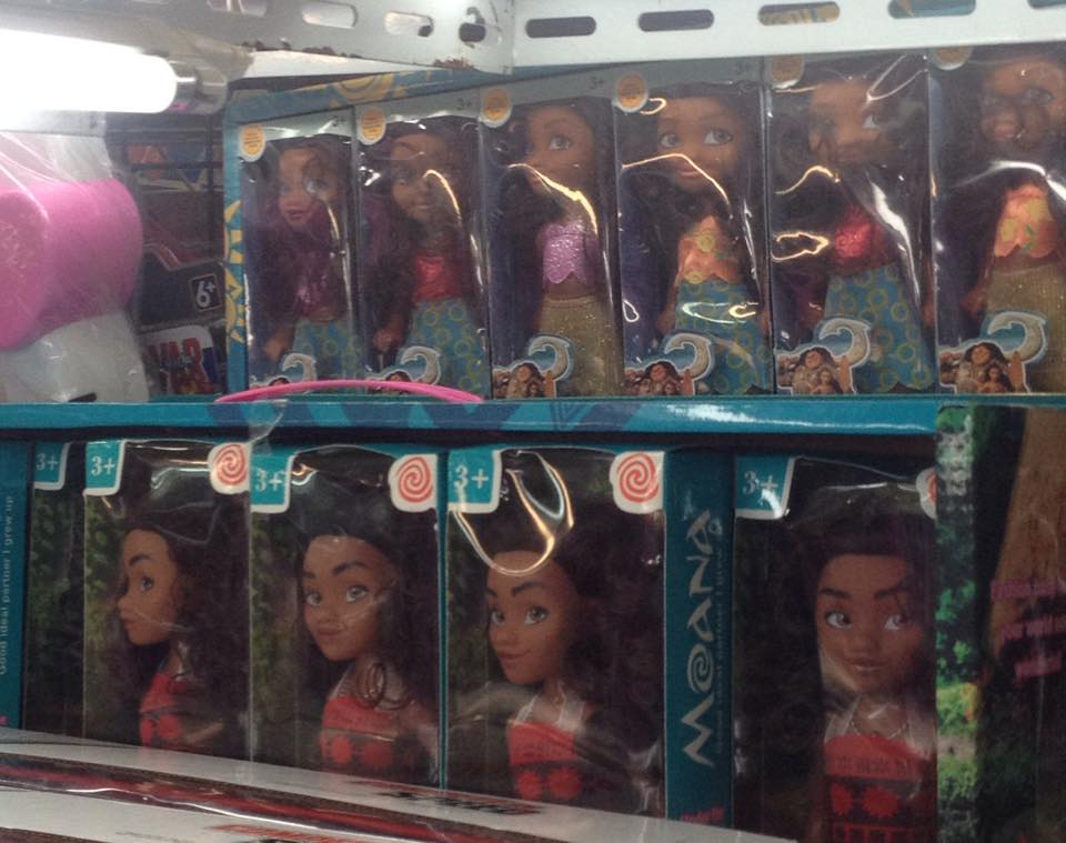 moana dolls head