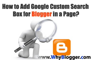 Google search blogger Google custom search for blogger in a page