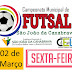 Campeonato de Futsal começa na próxima sexta (02)
