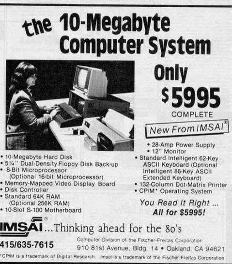 64 Historical Pictures you most likely haven’t seen before. # 8 is a bit disturbing! - A computer ad, 1980s