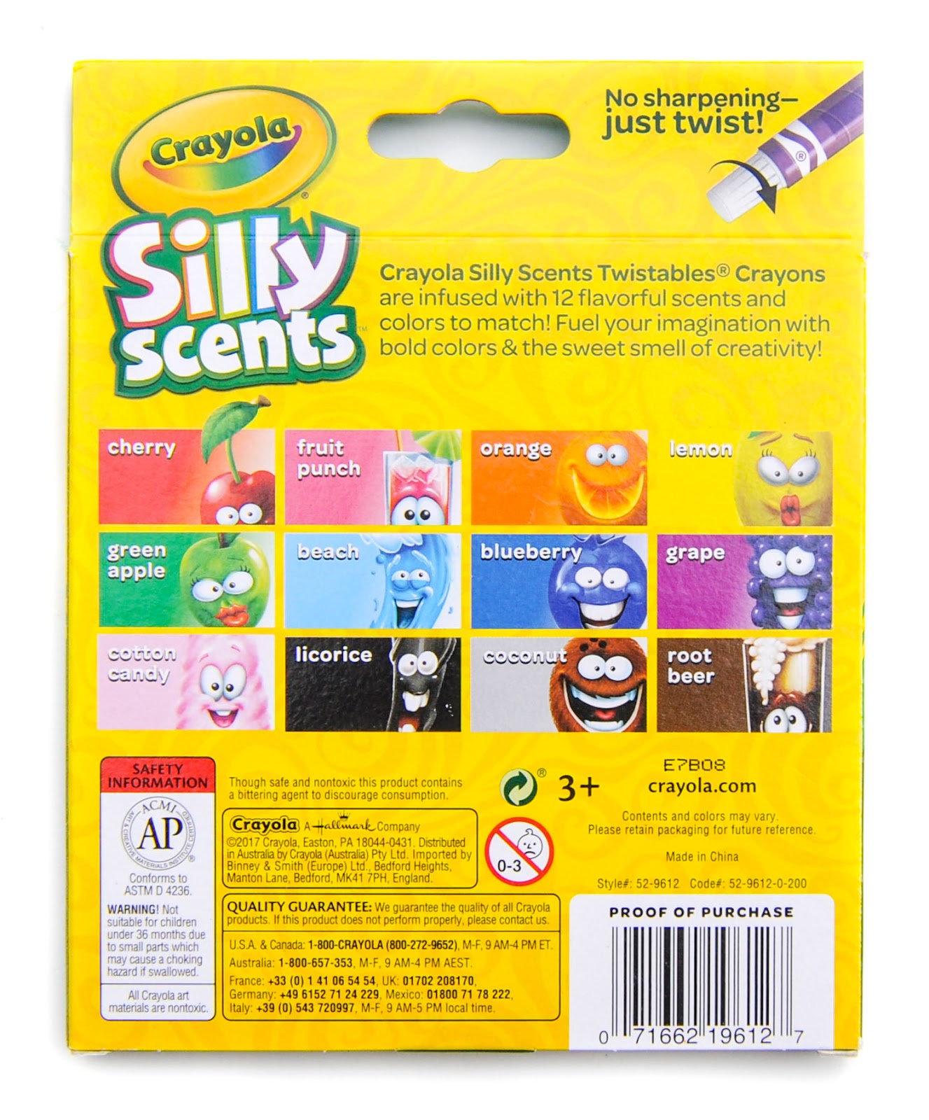 2017 Crayola Silly Scents Review Markers, Twistable Crayons & Colored