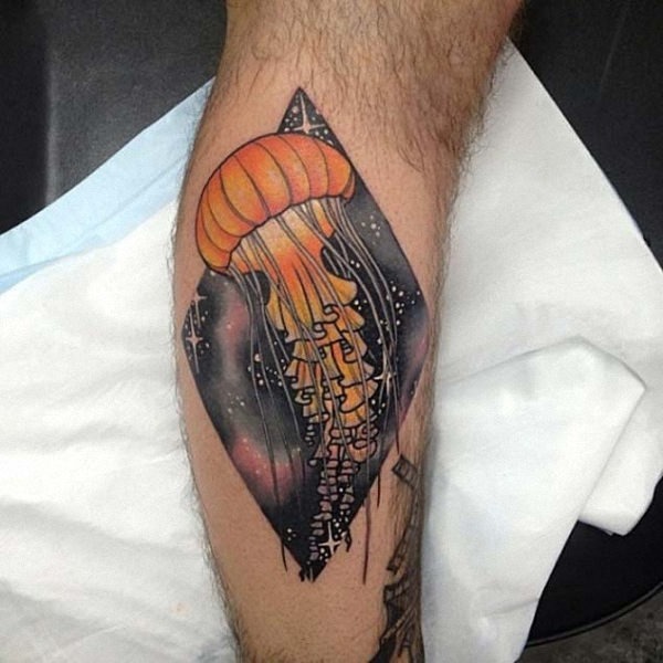 Tatuagens de Águas-vivas Tatuagens de Águas-vivas