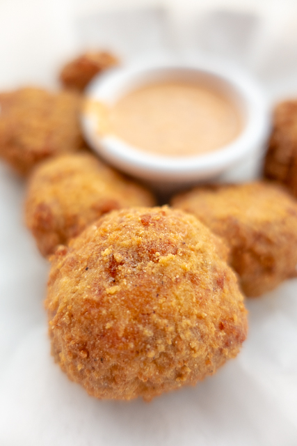 Boudin Balls - Harry's Bar and Grill - St. Augustine, FL Boudin Balls - Harry's Bar and Grill - St. Augustine, FL
