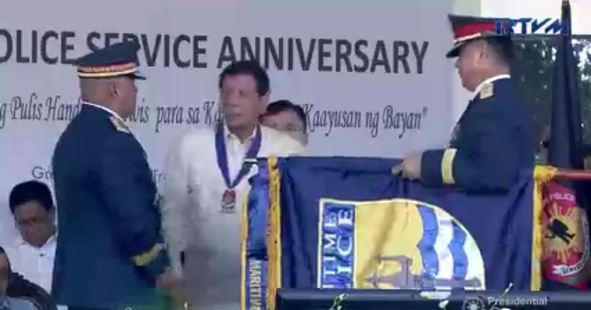 PNP MARITIME GROUP AWARDED AS THE BEST NATIONAL OPERATIONAL SUPPORT