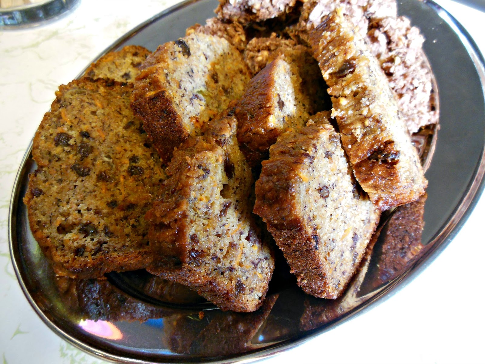 Carrot Raisin Banana Bread