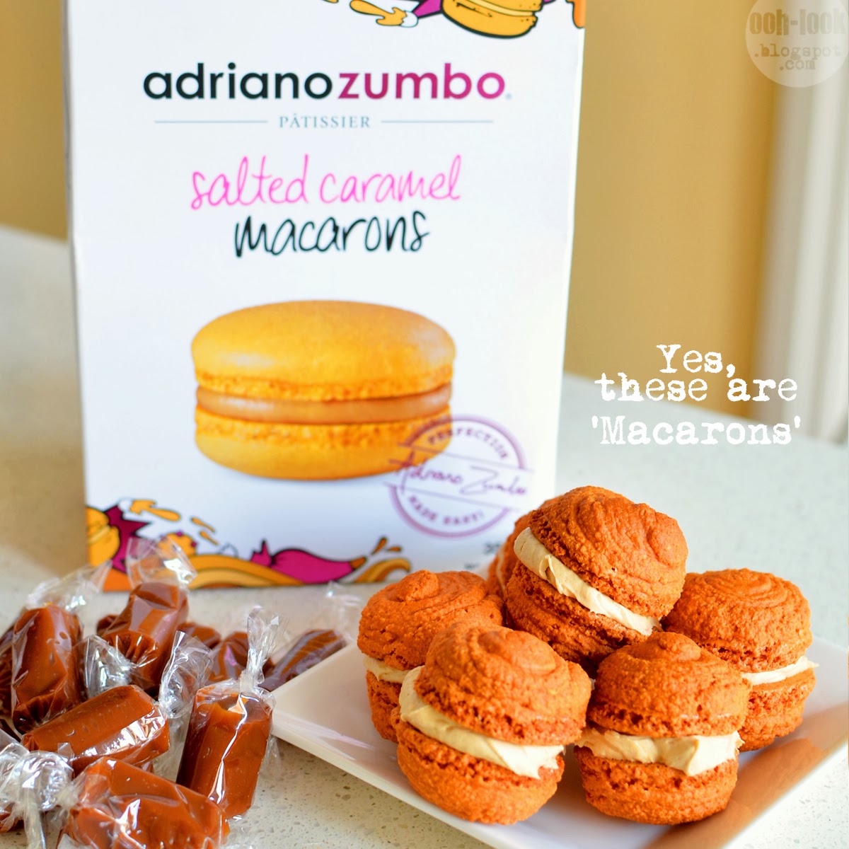 Ooh, Look... Oven Express and Zumbo macarons what a combo