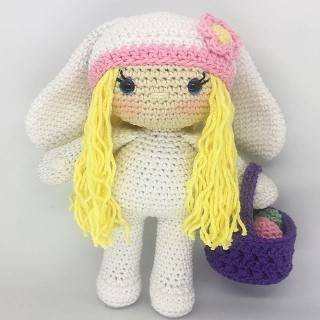 PATRON GRATIS MUÑECA CONEJO AMIGURUMI 27977 PATRON MUÑECA CONEJO AMIGURUMI 27977