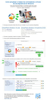 Como actualizar e instalar los controladores o drivers de los dispositivos en Windows usando DriverPackSolution