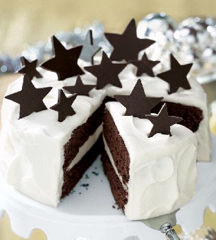 White Chocolate Truffle And Chocolate Fudge Layer Cake Recipe White Chocolate Truffle And Chocolate Fudge Layer Cake Recipe