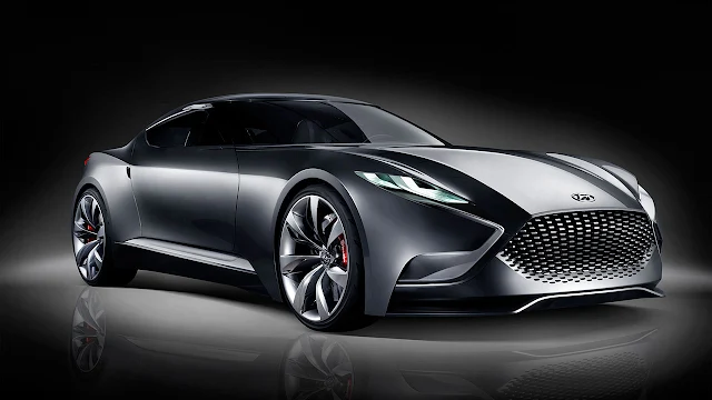 Hyundai luxury sports coupe concept HND-9