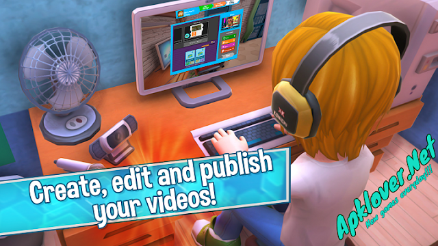 Youtubers Life Gaming MOD APK unlimited money Youtubers Life Gaming MOD APK