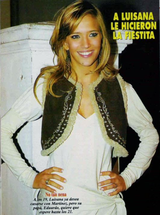 Hermosa LULU !: Luisana Lopilato&rsquo;s 19th Birthday Party - May 18, 2006