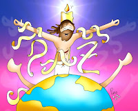 Resultado de imagen para En aquel tiempo, los magistrados hacían muecas a Jesús diciendo: «A otros ha salvado; que se salve a sí mismo, si él es el Mesías de Dios, el Elegido»