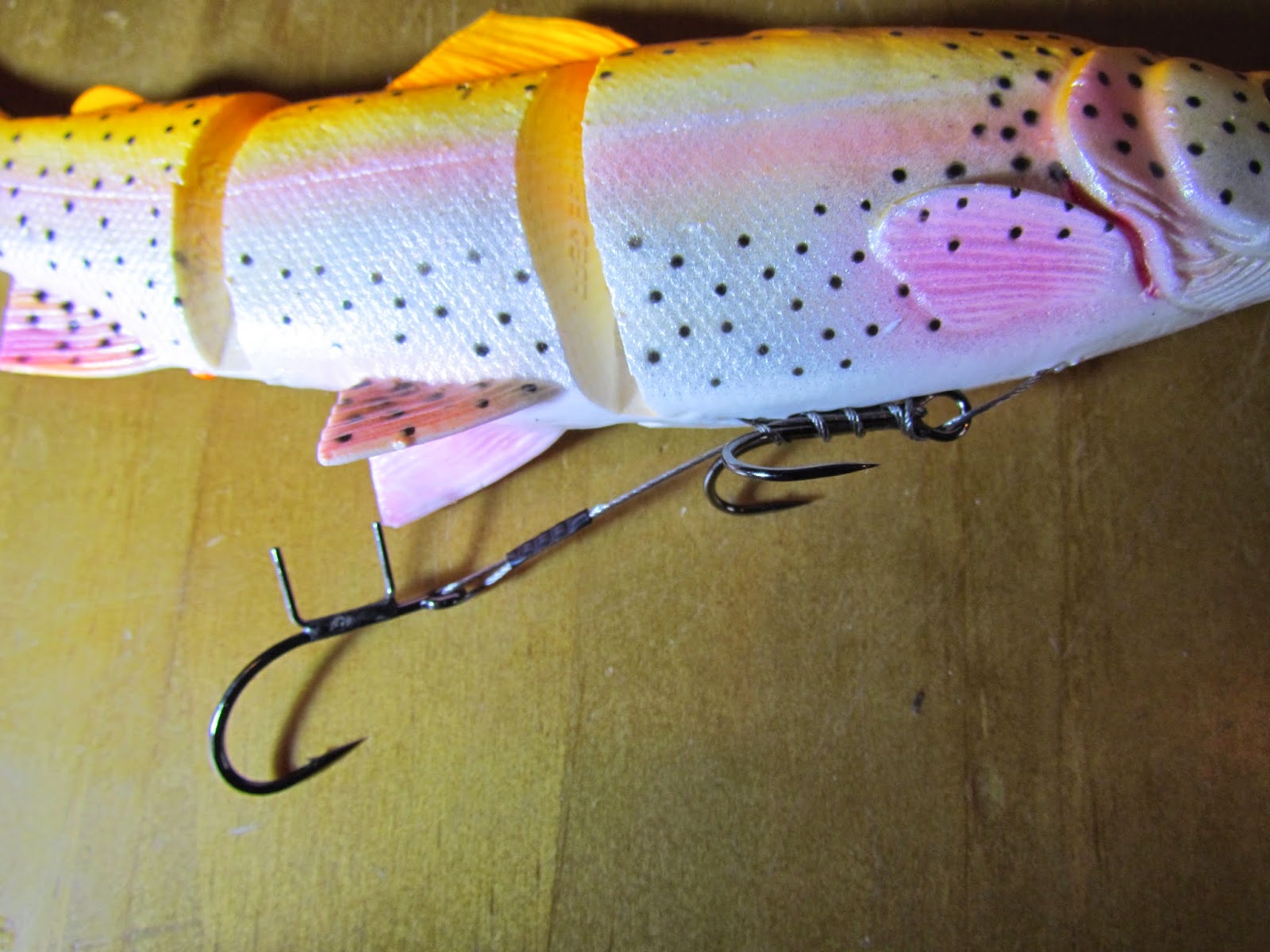 Finesse Fishing Line Thru Rigging