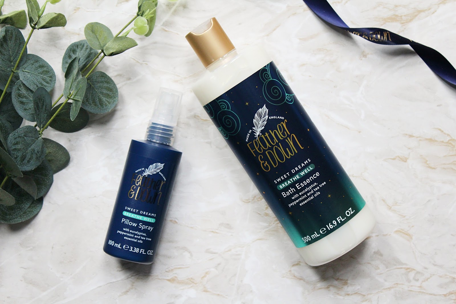 Feather & Down Breathe Well Pillow Spray & Bath Essence — Hannah Heartss