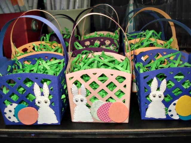 creations by shirl  prepping those easter baskets