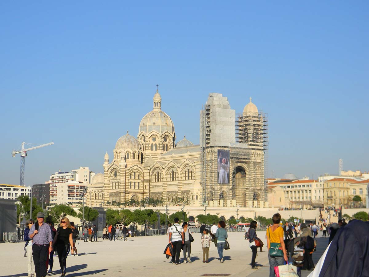 Cathédrale La Major, Marseille, automne Cathédrale La Major, Marseille, automne