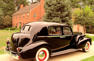 1937 Cadillac Fleetwood Brougham 60 Luxury Sedan 1937 Cadillac Fleetwood Brougham Rear Right