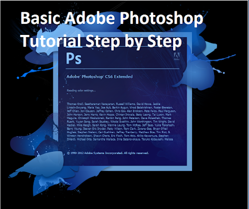 Step by Step Training of Adobe Photoshop CS6 and CC