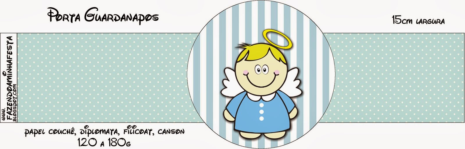 Bautismo Angelito Rubio: Imprimibles y Tarjetería para Imprimir Gratis. Para servilleteros.